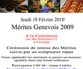 Soirée des Mérites 2009