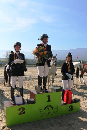 Or: Isabelle Nappez, Argent: Marie Emery, Bronze: Tiphaine Nagy