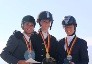 Or: Marion Aberlé, Argent: Françoise de Spoelberch, Bronze: Catherine Beck