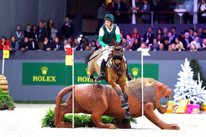 MCCARTHY Padraig (IRL) riding Rosemaber Lancuest during the Cross Indoor on December 8, 2018 in Geneva, Switzerland. (Photo by Scoop Dyga/Icon Sport)