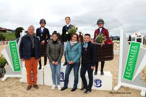 Podium des Juniors R Marsens 2019