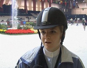  La jeune Céline Fasana gardera un excellent souvenir de ses premiers parcours à Geneva Palexpo.