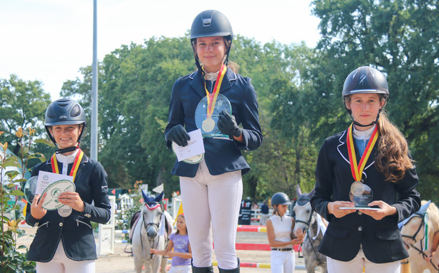 Or: Sofia Palma, Argent: Alyssa Kellner, Bronze: Céline Abé 