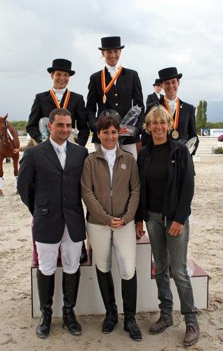 2e, Gaëlle Bosonnet, 1ere Aude Bongard, 3e Christel Bandelier