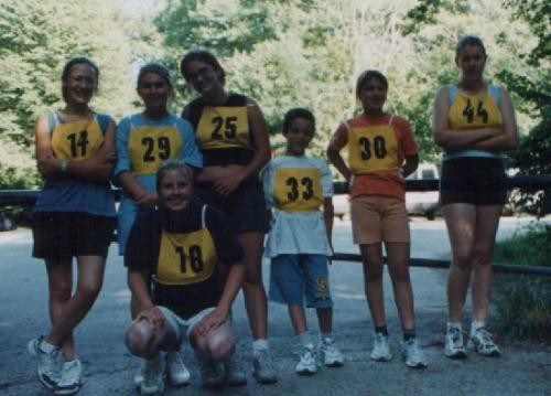 Une équipe genevoise participante: Jennifer Belli, Aurélie Descloux, Justine Kraft, Samuel Aladjem, Emilie Raverdino, Rachel Slumpf (de g. à d.) et Ludivine Buquet (accroupie).