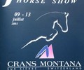 Un grand concours de saut à Crans-Montana
