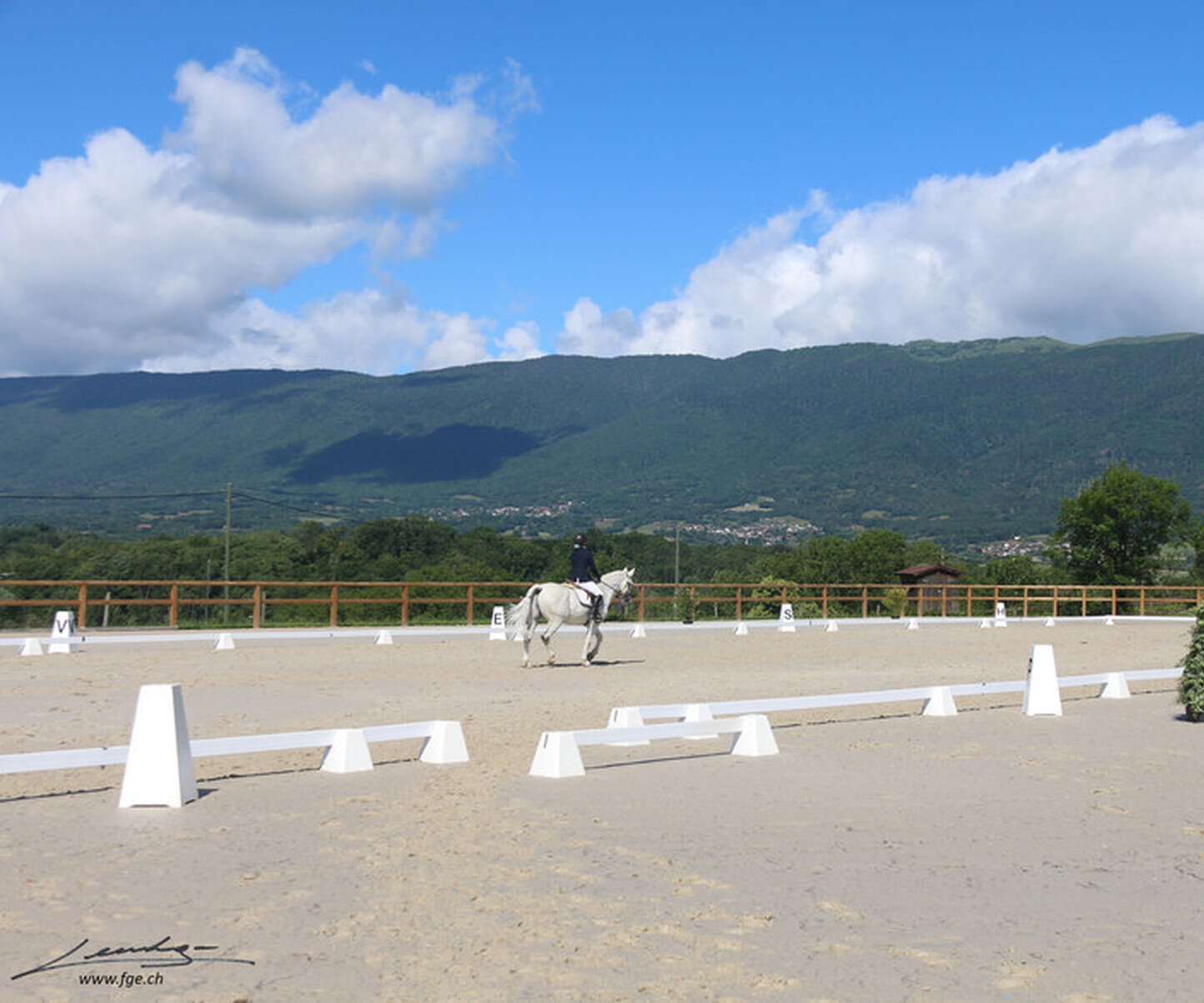 Dressage à La Chaumaz