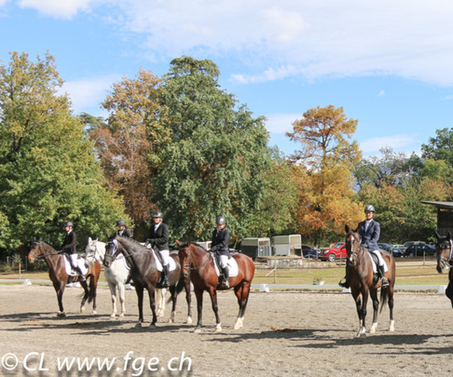Finales de dressage à Onex