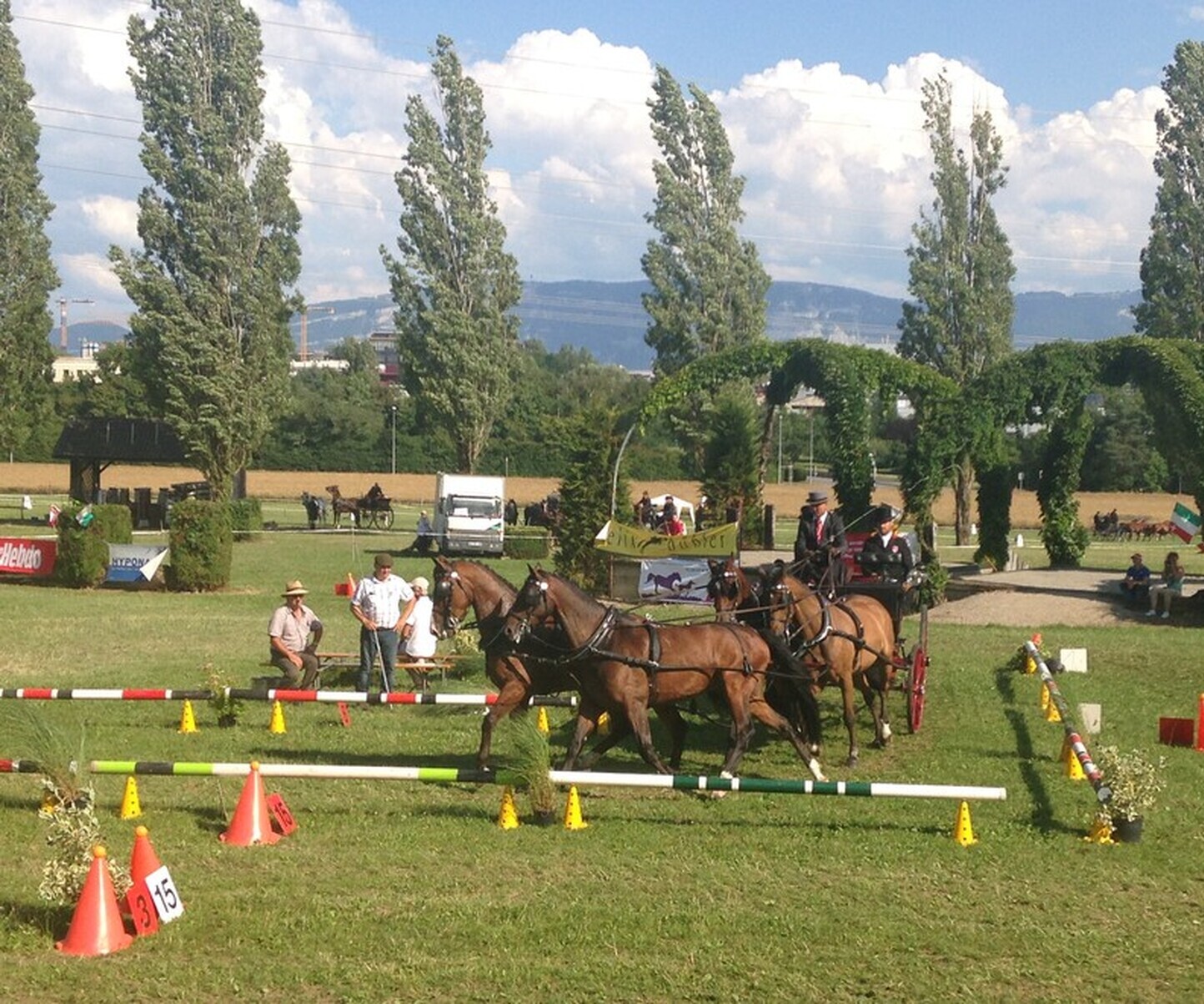 Attelage à Satigny