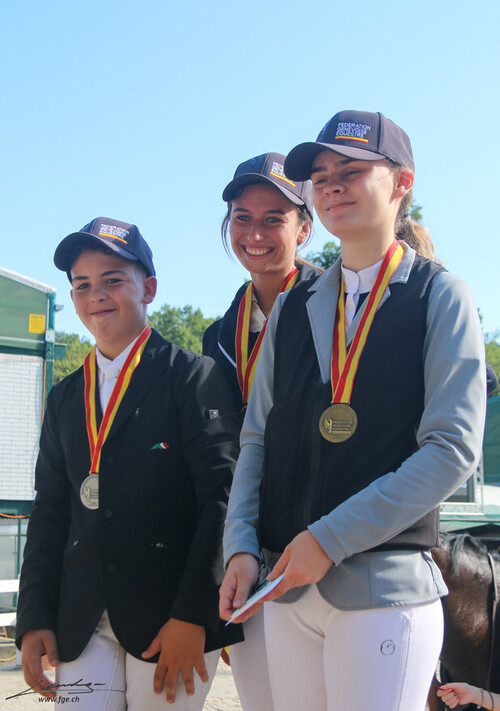 Or: Kenza Baud, Argent: Zakaria Mesbah, Bronze: Victoria Kreuzer 
